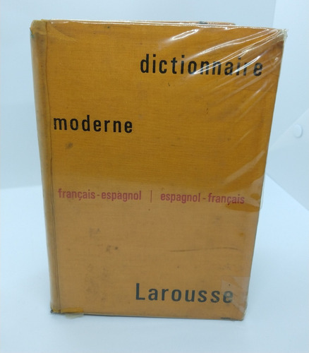 Dictionnaire Moderne Francais-espagnol/espagnol-francais 