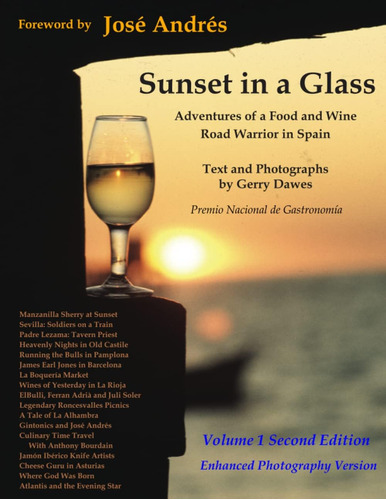 Libro: Sunset In A Glass: Adventures Of A Food And Wine Road