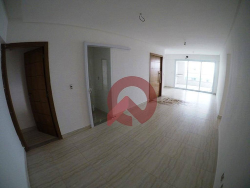 Imagem 4 de 19 de Apartamento Com 3 Dormitórios À Venda, 132 M² Por R$ 690.000,00 - Vila Caiçara - Praia Grande/sp - Ap2574
