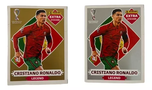 CRISTIANO RONALDO PRATA - EXTRA LEGEND (Portugal) - Figurinha