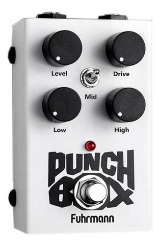 Pedal Fuhrmann Punch Box 2 Distorção Para Guitarra