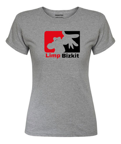 Polera Mujer Estampado Limp Bizkit 01