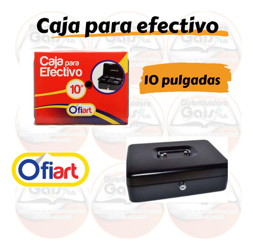 Caja Para Efectivo 10 Pulgadas 