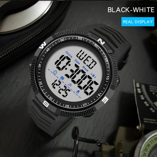 Reloj Electrónico Luminoso Impermeable Sanda Para Hombre