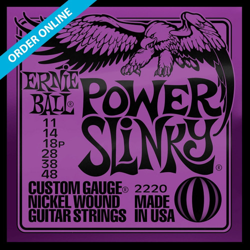 Imagem 5 de 5 de Encordoamento Ernie Ball Power Slinky 011 Guitarra 2220