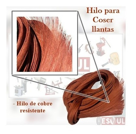 1 Kilo De Hilo Para Coser Llantas Esvul