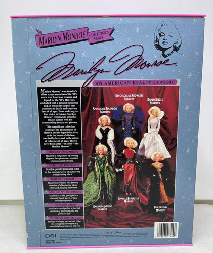 Dsi Marilyn Monroe Spectacular Showgirl Marilyn 1993 Muñeca (Usado)