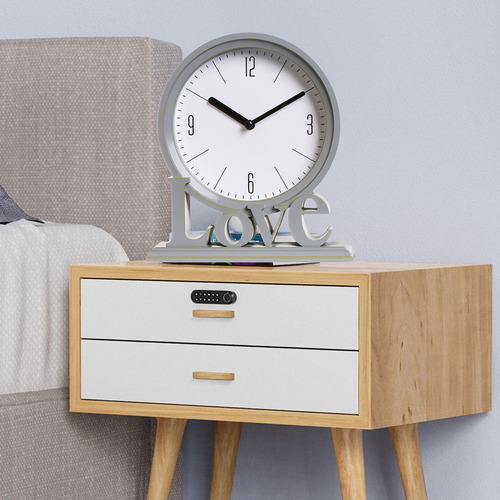 Reloj De Mesa Decorativo De 2 Piezas Que No Hace Para El