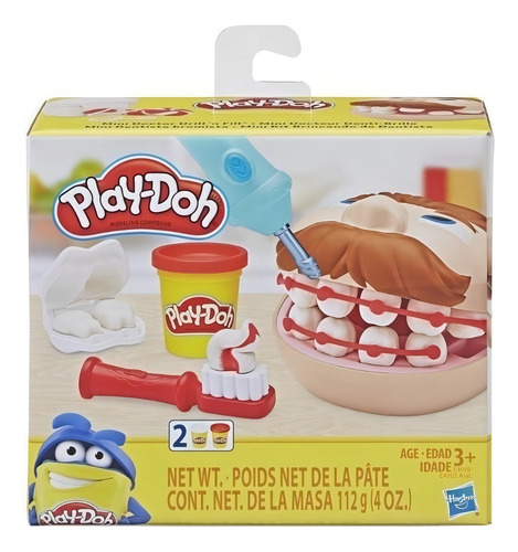 Mini Dentista Bromista Play-doh Hasbro Blanco/rojo