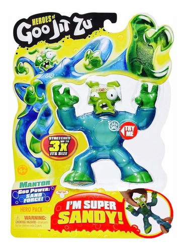 Heroes Of Goo Jit Zu - Figura De Accin Sandy Mantis, Manto