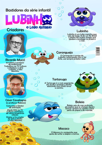 Superpôster Lubinho - O Lobo Marinho, De Cavelagna, César. Editorial Europa, Capa Mole, Edição 2023-06-22 00:00:00 Em Português