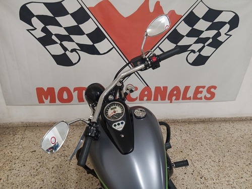 Imagen 10 de 11 de Kawasaki Vulcan Custom Vn900 900 C.c. Gris Mate 2013