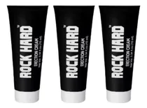 Comprar 3 Lubricantes Rock Hard Erección Y Engrosador De Pene 10 Ml Sin Sabor