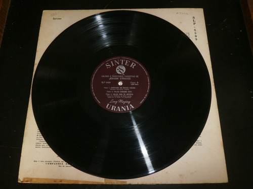 Lp Valsas Favoritas De Strauss E Overtures, Disco Vinil (Usado)