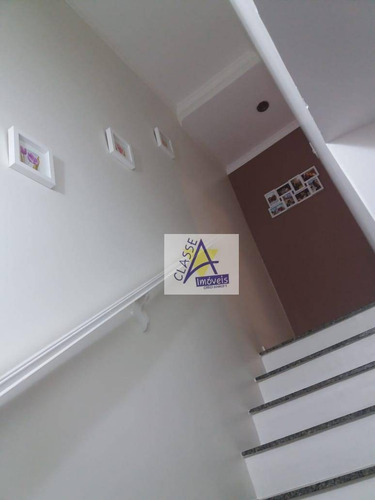 Imagem 11 de 22 de Lindo Sobrado Condominio Fechado - Ca0156