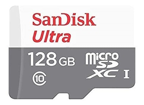 Cartão Memória 128gb Micro Sd Ultra 80mbs Classe 10 Sandisk