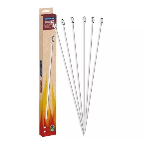 Espeto em Inox para Churrasco 75cm - TRAMONTINA-26418075