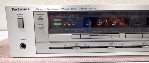 Receiver Technics Sa-410, New Class A, Entrada Tornamesa (Usado)