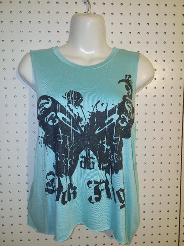 Tank Top Cuello Redondo Casual