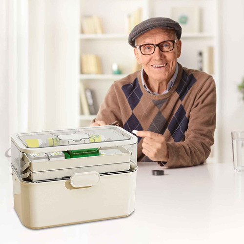 Caja De Almacenamiento Multicapa Medicinedd Household Medici