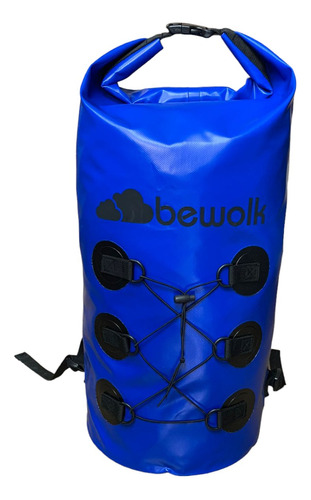 Bolso Mochila Estanca Impermeable Bewolk 35 Litros Bs1335