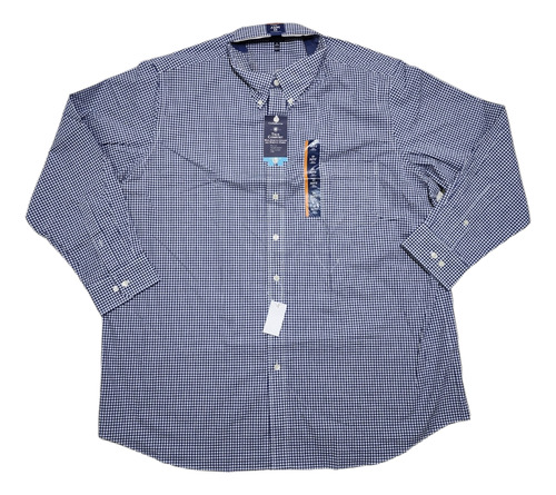 Camisa Croft & Barrow 3xl 19 34/5t Classic Fit Stretch Azul