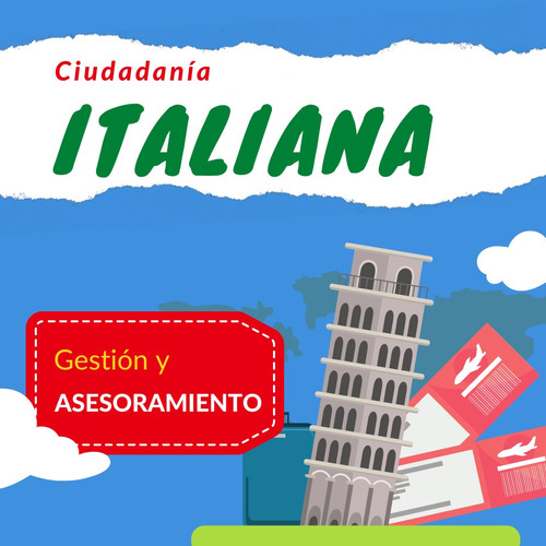 Imagen 1 de 2 de Ciudadanía Italiana - Asesoramiento Y Gestión