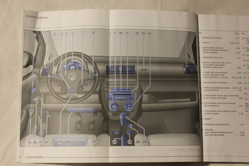 Volkswagen Fox 2004 Manual De Instrucciones (Usado)