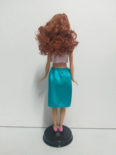 Imagem 3 de 5 de Barbie Fashionista 29 Tall Terrific Teal Sem Caixa