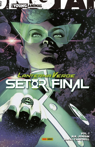 Lanterna Verde: Setor Final Vol. 01 (de 2), de Jemisin, N. K.. Editora Panini Brasil LTDA, capa dura em português, 2021