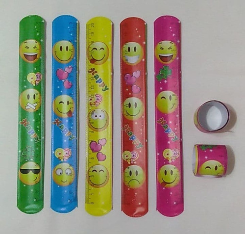 Regla Pulsera Enrollable Souvenir X 15 Unid