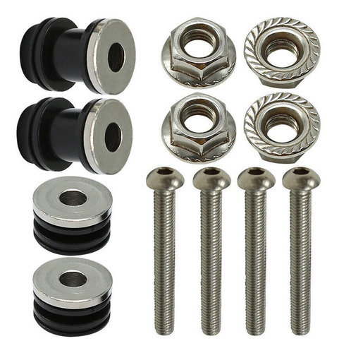 Detachable Sissy Bar Backrest Docking Hardware Kit Fit F Anx