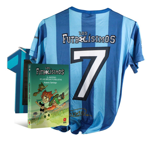 Futbolísimos. Pack Camiseta - Libro N.19 - Santiago, R - *