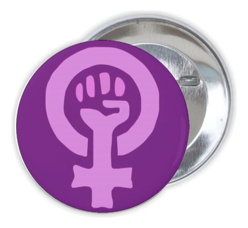  30 Fotobotón, Botón Pin Insignia Símbolo Femenino Mujer