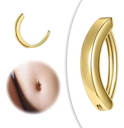 Piercing Para El Ombligo, Accesorio De Acero Inoxidable,