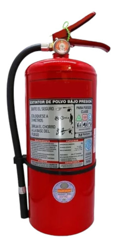 Mata Fuego 5kg Nuevo Abc Con Iram C Tarjeta + Soporte +chapa