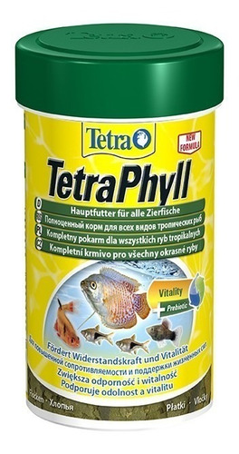 Tetra Phyll 20 G Veggie Spirulina Vegetal