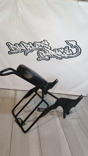 Respaldo Sissy Bar Harleydavidson Sportster Quitapon Negro