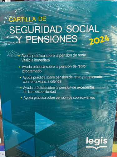 Cartilla De Seguridad Social Y Pensiones 2024