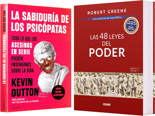 La Sabiduría De Los Psicópatas + 48 Leyes Del Poder