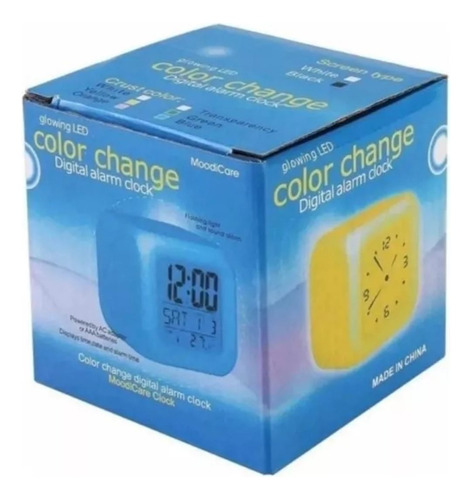 Reloj Despertador Los Simpson Lisa Homero, March, Fd Blanco