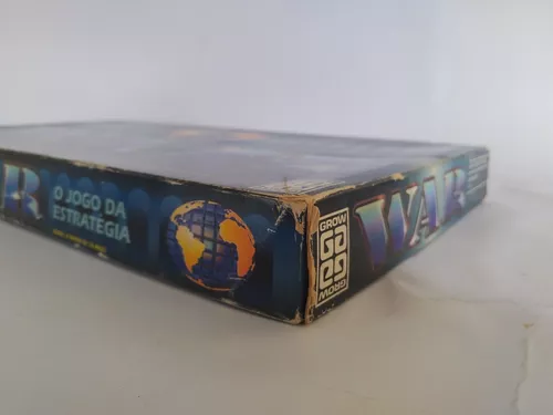 Jogo War ll, Grow, anos 80. Completo, com manual origin