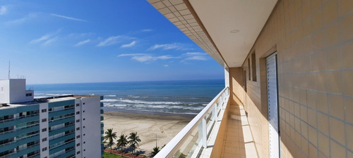 Imagem 14 de 19 de Apartamento 2 Dormitórios- Prédio Frente Mar- Vista Mar - Parcela Direto - Amj162