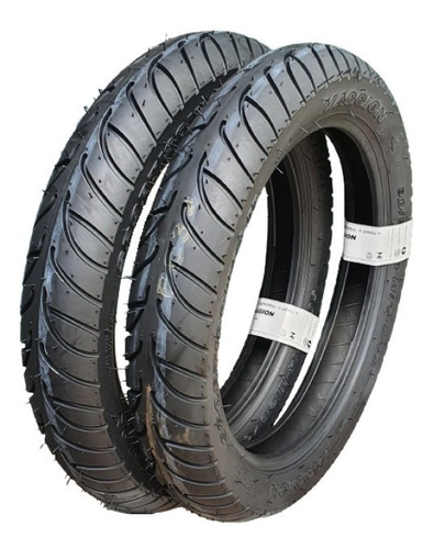 Par Pneu Yamaha Neo125 90/90-14 S/câmara Dianteiro+ Traseiro