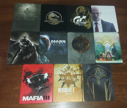 Juegos De Ps4 Steelbook Caja Metalica Lote 