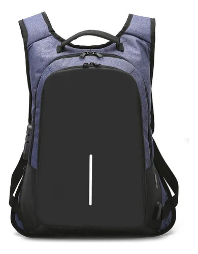 Mochila Urbana Porta Notebook Anti-robo C/ Candado Y Usb