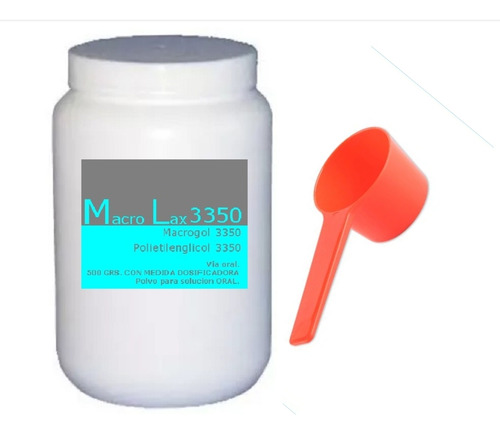 Laxante - Polietilenglicol 3350 - Macro - Lax® 1 Fr 500 Grs.