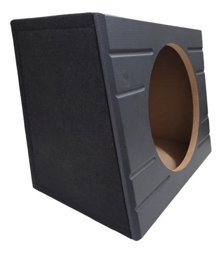 Cajón Para Subwoofer Sellado De 10 Pulgadas Color Negro