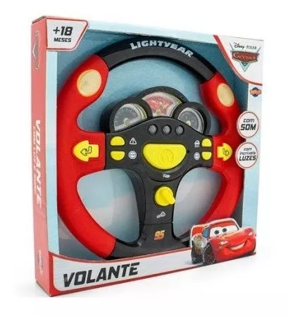 Volante de Brinquedo Infantil com Luzes Sons e Jogo do Carrinho no Shoptime