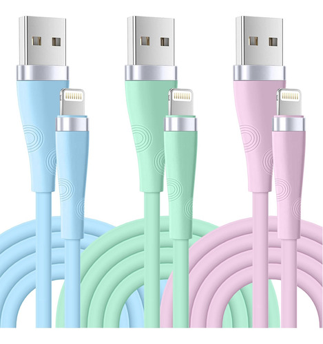 Mfi Certified iPhone 6ft Lightning Charging iPhone Cord Comp